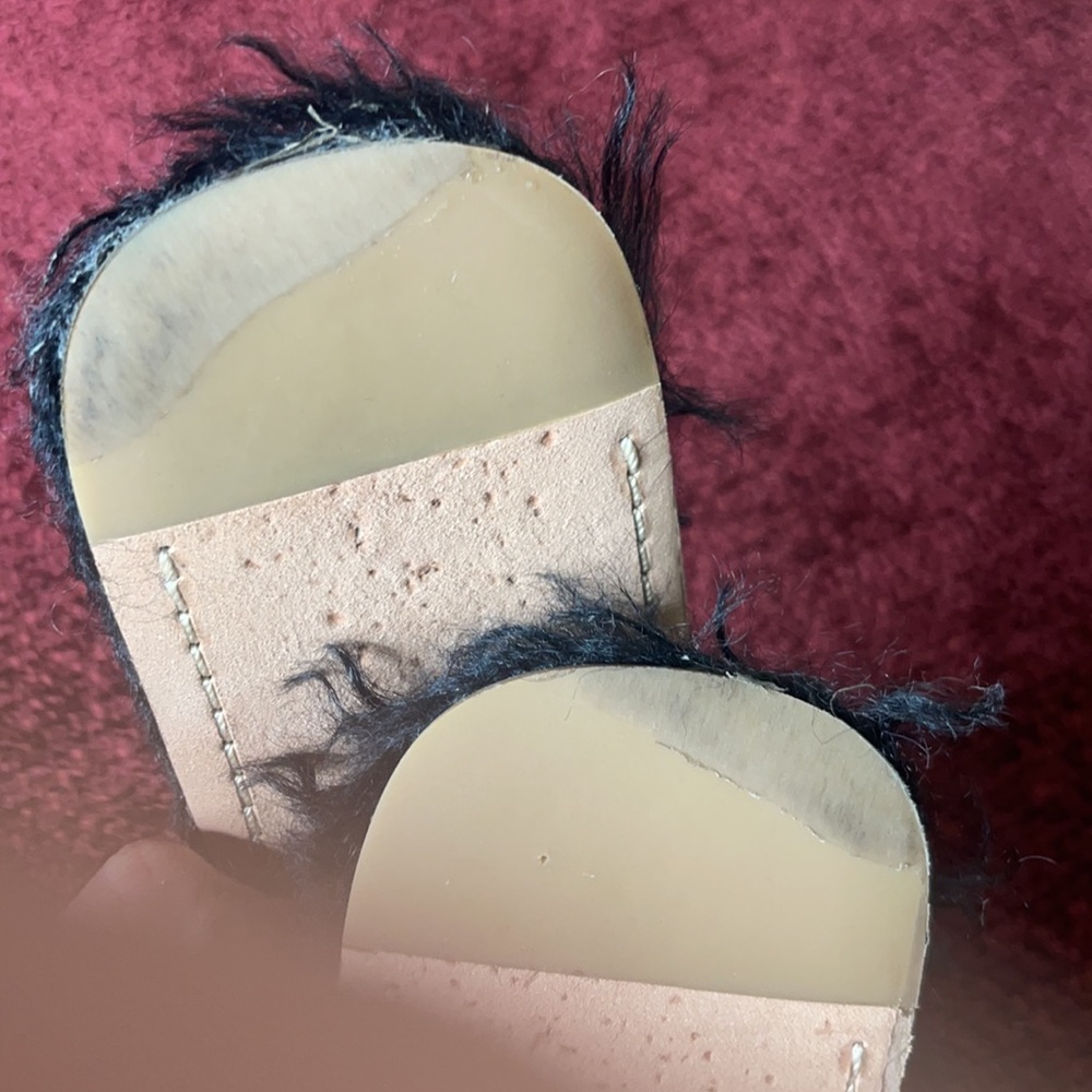 Authentic Miu Miu Mo Hair Pearl Slides - image 6